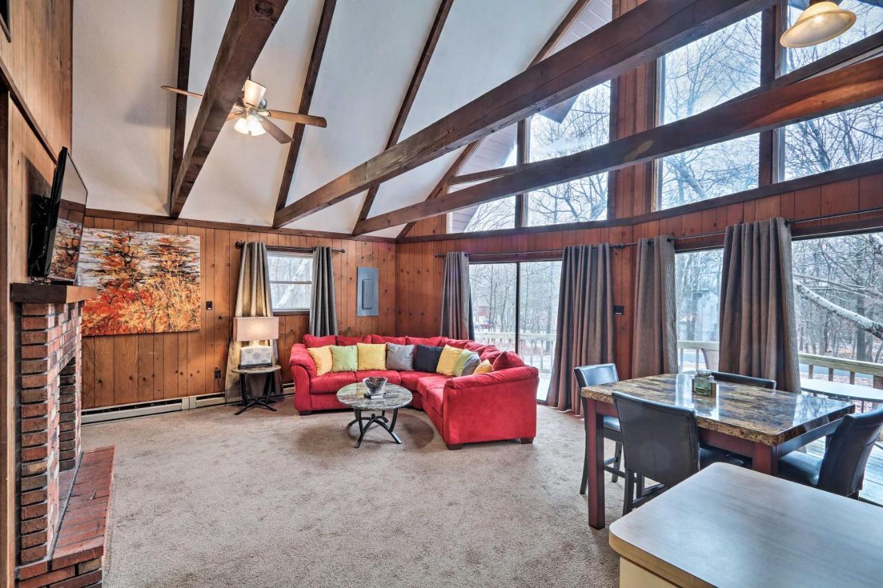 Vila Quiet Poconos Getaway 23 Mi To Camelback Mountain Albrightsville Exteriér fotografie